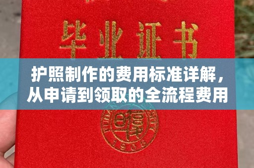 北戴河护照制作的费用标准详解，从申请到领取的全流程费用指南