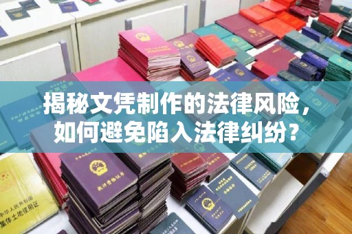 北戴河揭秘文凭制作的法律风险，如何避免陷入法律纠纷？