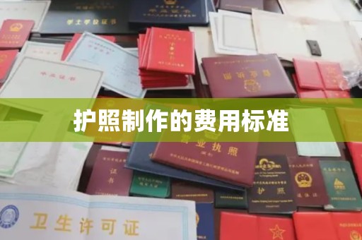 北戴河护照制作的费用标准